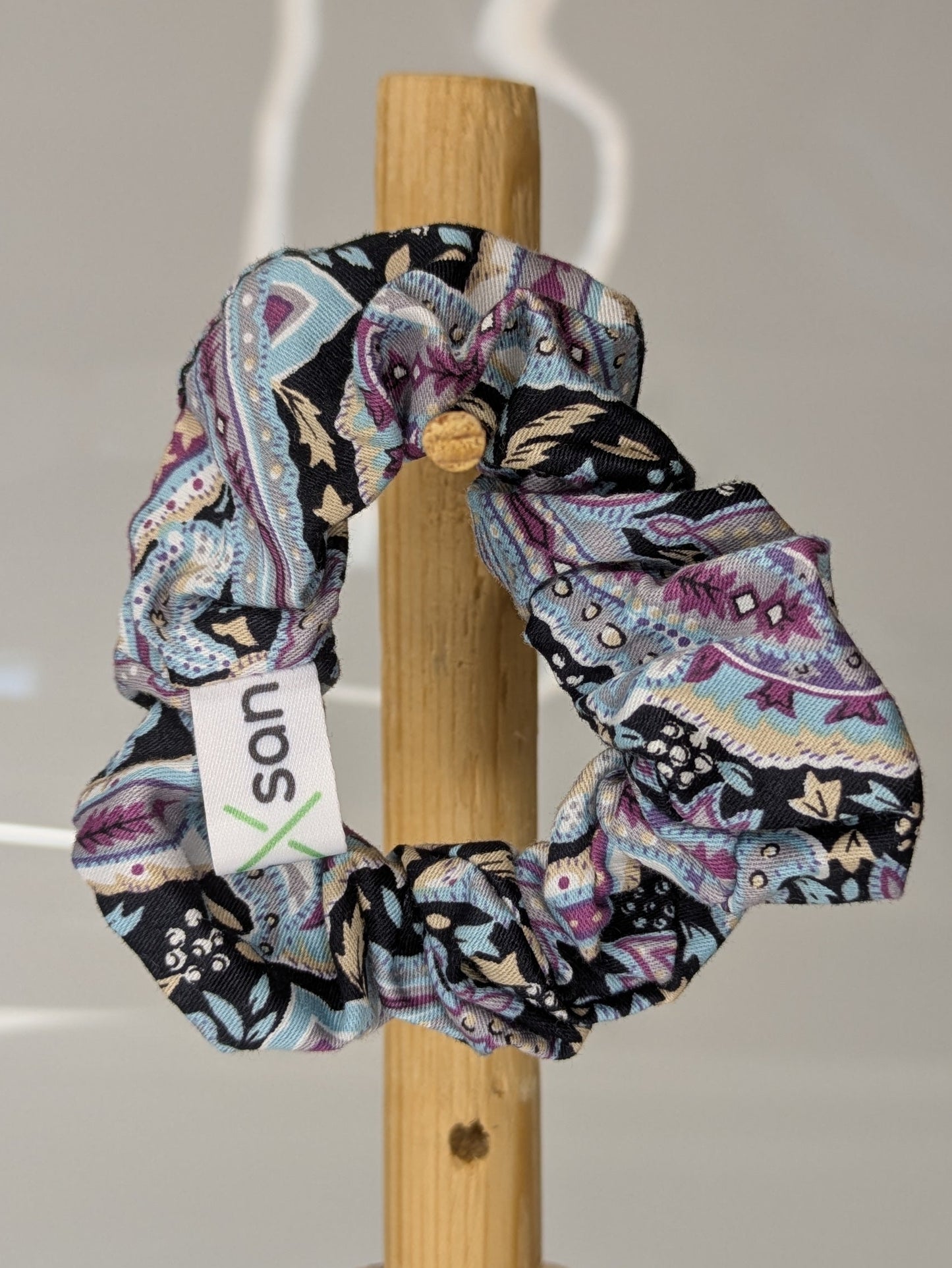 Dark Coloured Scrunchies