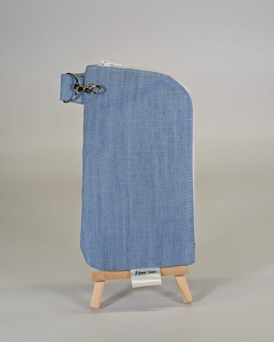 Recycled Denim Travel Wallets