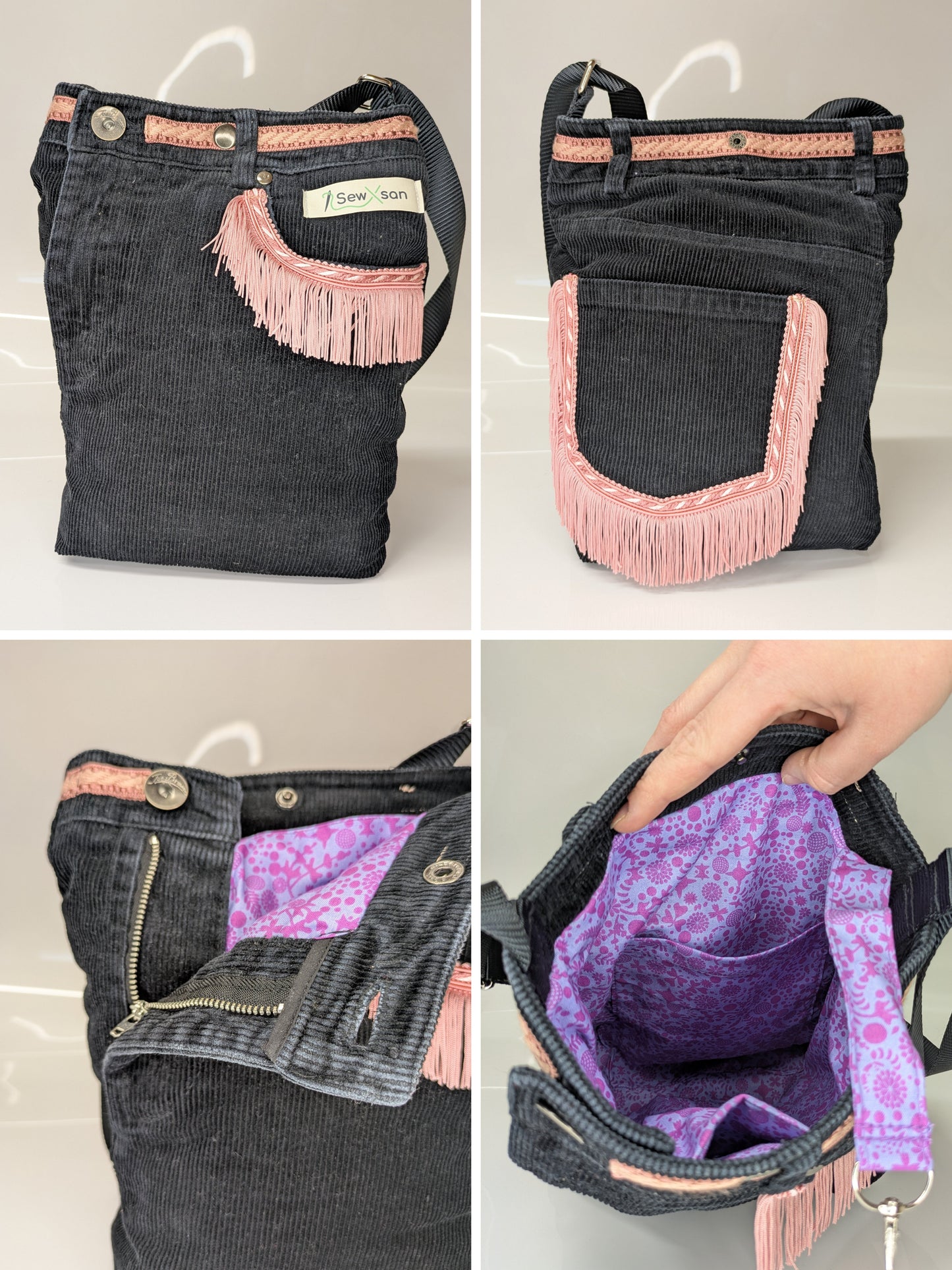 The Half Jean Crossbody