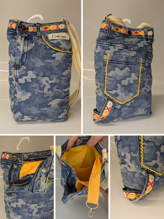 The Half Jean Crossbody
