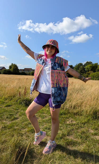 Bespoke Fringe Jacket and Matching Bucket Hat