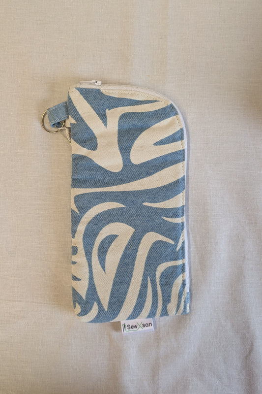 Recycled Denim Travel Wallet