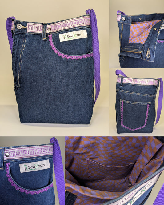 The Half Jean Crossbody