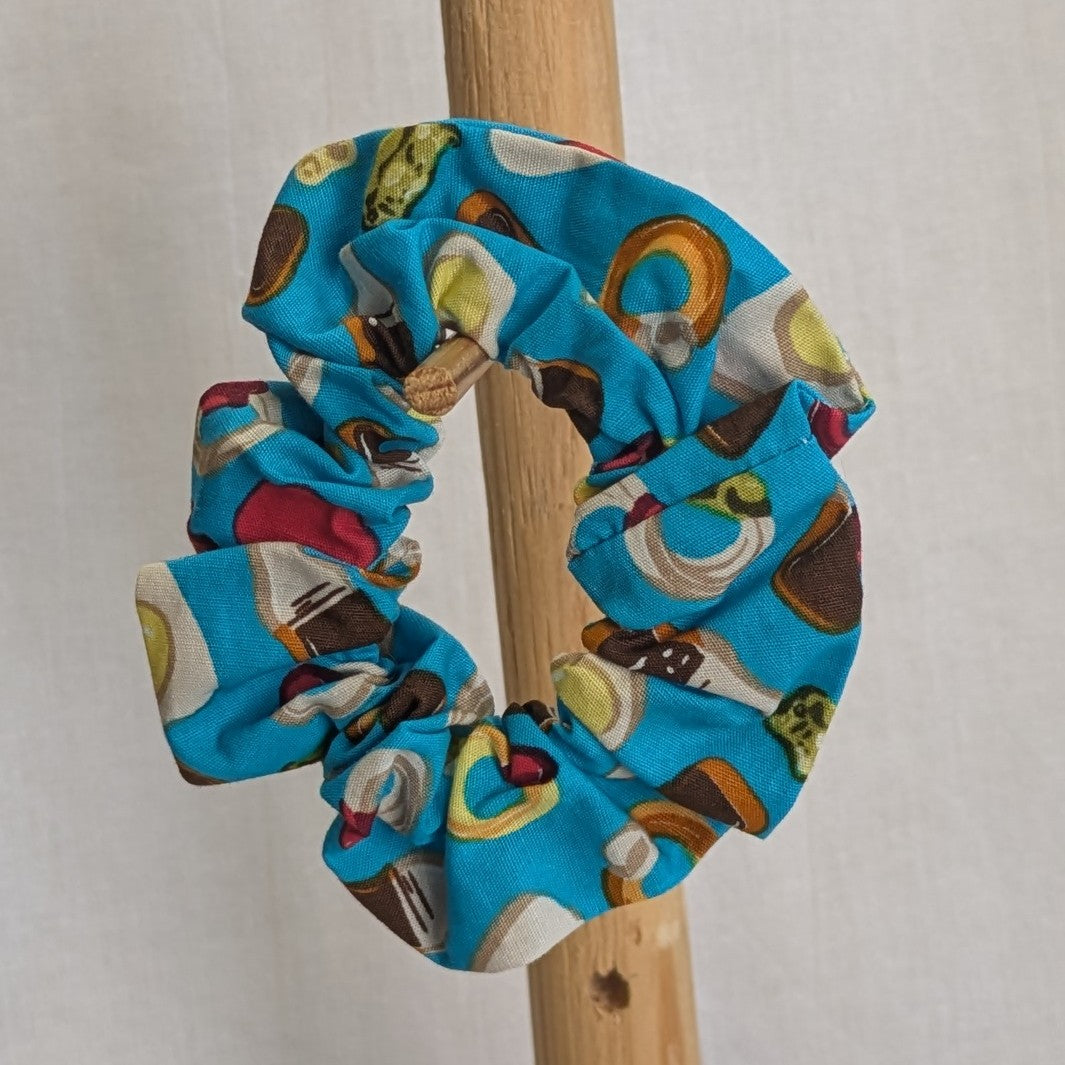 Blues & Greens Scrunchies
