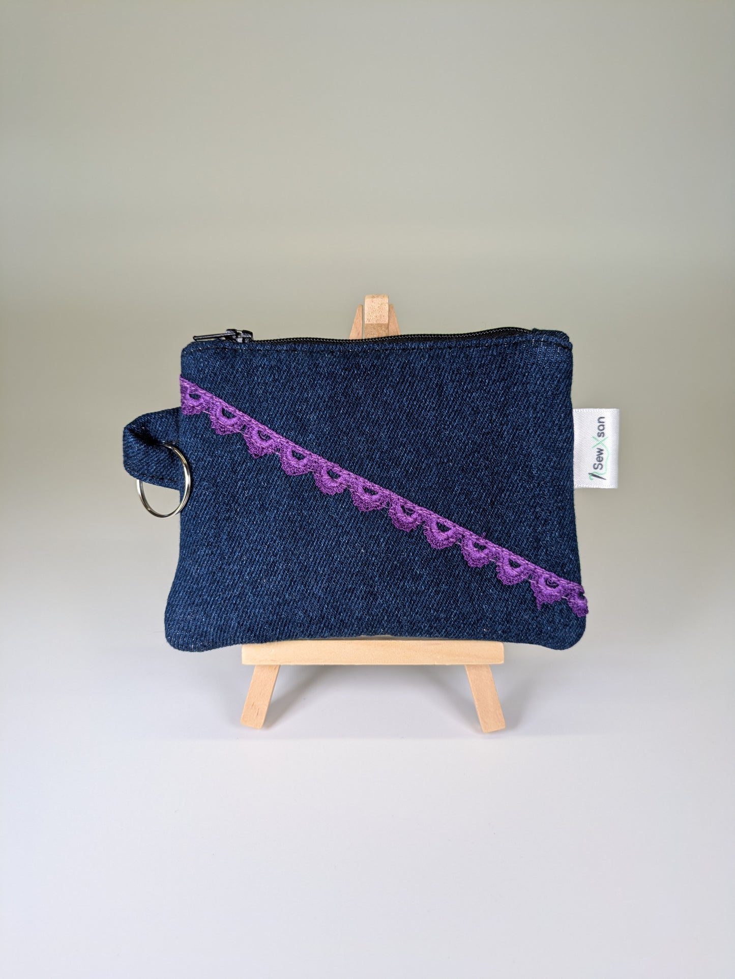 Reworked Denim Coin Purses
